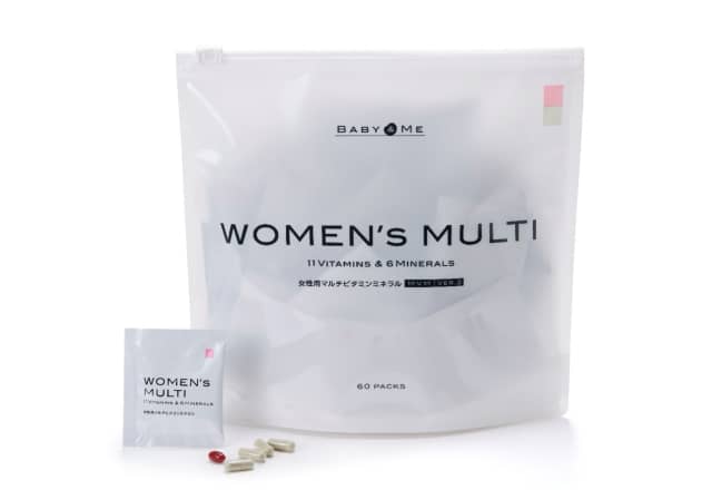 BABY & ME　WOMEN's MULTI　11 VITAMINS & MINERALS　女性用マルチビタミンミネラル　60 PACKS