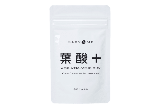 BABY & ME　葉酸＋　VB2・VB6・VB12・コリン　ONE-CARBON NUTRIENTS　60CAPS